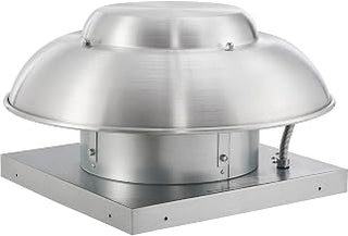 Global Industrial Aluminum Roof Axial Exhaust Fan, 1160 CFM, 115V