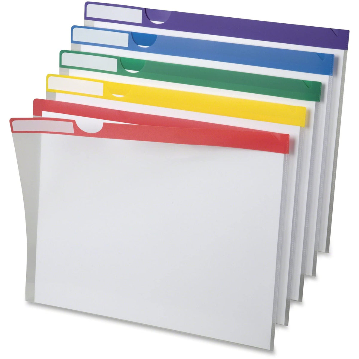 Poly Index Folders by Pendaflex – Letter, Poly, Assorted, Pack of 10, Model 50981EE