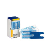 SmartCompliance Refill Blue Metal Detectable Knuckle Bandages by First Aid Only – FAE-3030, Rubber,Metal, Pack of 20, Model FAE-3030