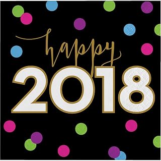 Creative Converting 324188 New Years Cheers, New Year Cheers