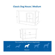 TRIXIE Medium / Brown / Traditional Dog Houses
