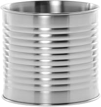 HUBERT Double-Walled Satin Stainless Steel Display Can - 6" Dia x 6 1/2" H
