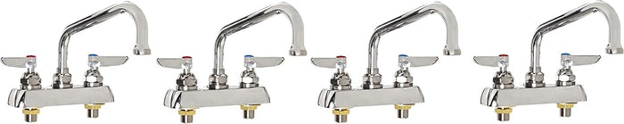 TS Brass B-1110 Workboard Faucet, Chrome (Pack of 4)