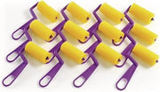 Colorations FRS Foam Paint Rollers Multipack for Young Artists Paint Supply Painting Tools (Pack of 12)