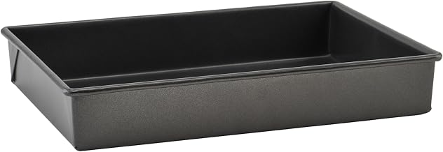 WINCO Rectangular Non-Stick Cake Pan, 13-Inch by 9-Inch, Aluminized Steel | Even heating, Long-lasting, Great for Baking, Roasting, Cooking, Food Preparation and Restaurant Kitchens
