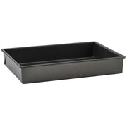 Winco 13" x 9" / Steel / Black Rectangular Cake Pans