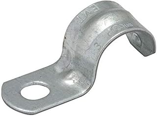 RACO 2082B25 Strap, EMT, 1/2-Inch Trade Size, (1) Hole, Steel, 25-Pack