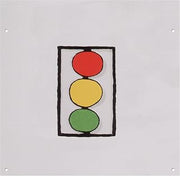 Jonti-Craft 0656JC Acrylic Easel Primary Panel
