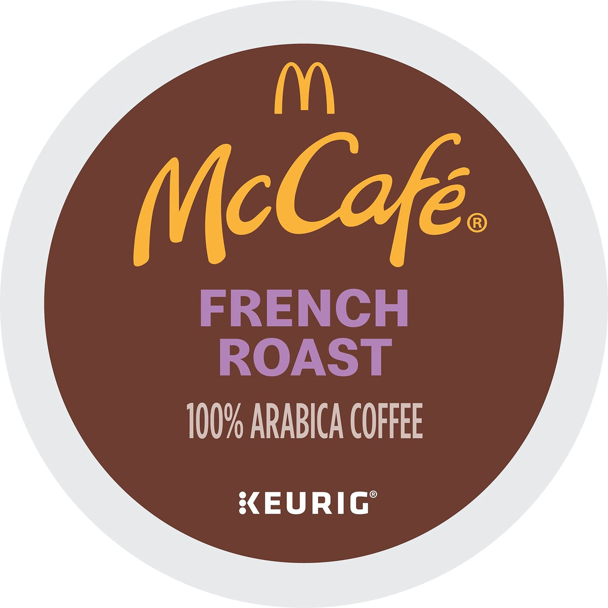 French Roast Keurig K Cup Coffee Pods (12 Count) by McCafe – 12 Count (Pack of 1), Model 430000608800