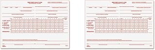 Rediform Driver's Daily Log Book, Carbon, 2 Part, 5.5 x 7.875 Inches, 31 Forms (6K681), 2 Packs