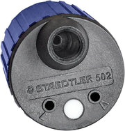 Mars Mechanical Pencil Sharpener by STAEDTLER – 1 Count (Pack of 6), Plastic, Blue, Model 502 BK A6 03