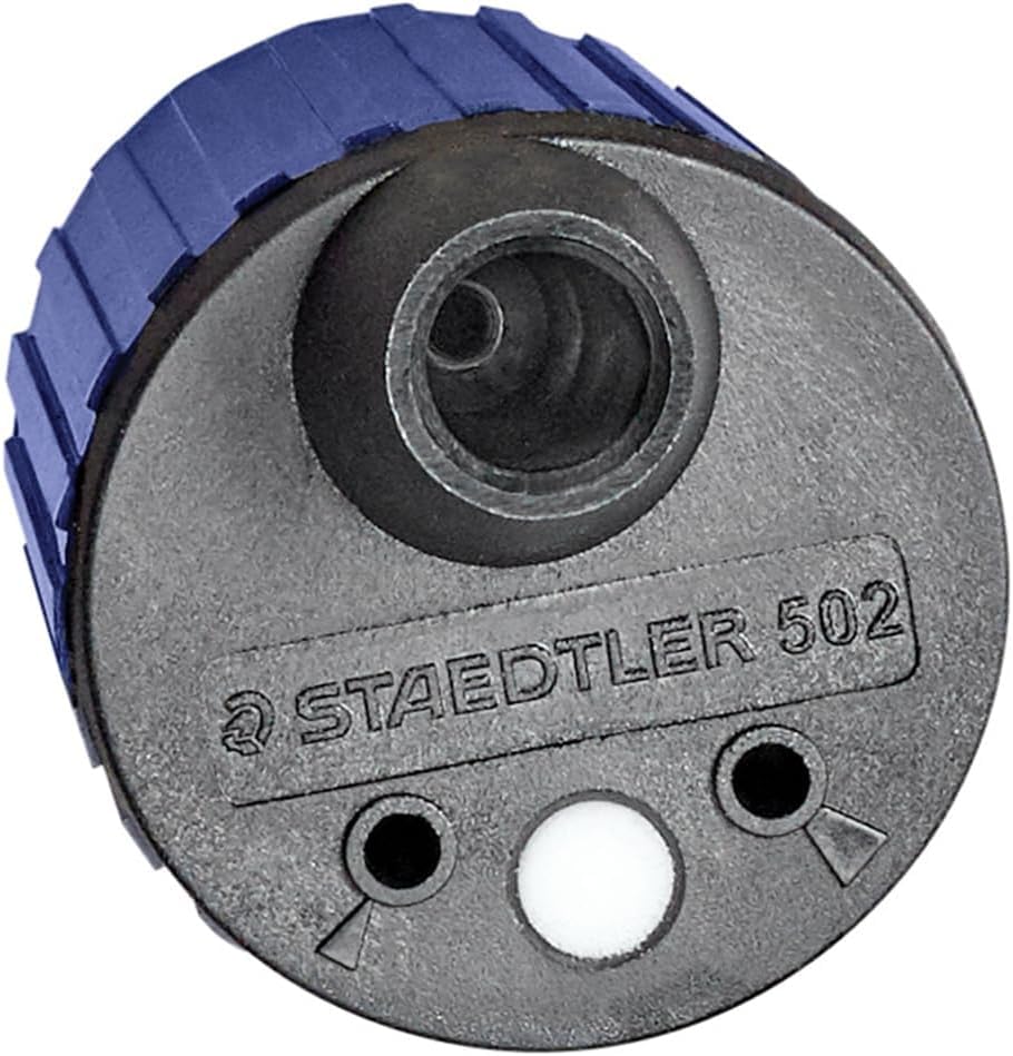 Mars Mechanical Pencil Sharpener by STAEDTLER – 1 Count (Pack of 6), Plastic, Blue, Model 502 BK A6 03