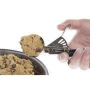 1 1/4 oz Portion Control Disher with Black Polypropylene Handle - # by HUBERT – 1.25 ounces, Plastic, Black, Model 67555