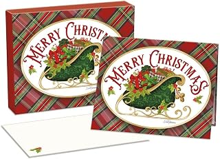 Lang, Christmas Sleigh Boxed Christmas Cards