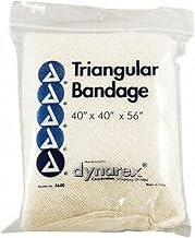 Medique Products 65001 Triangular Bandage, Non Sterile, With Pins 40" x 40" x 56"