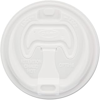 Dart Optima Reclosable Lids for Hot Paper Cups SCCOPT316 1000/pk