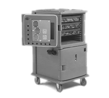 Ultra Camcart with Heated Top Door 110V Black 1 Each by Cambro – Plastic, Black, Model UPCHT1600110