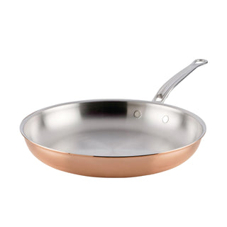 CopperBond® Aura™ 12.5" Professional Copper Skillet by Hestan – 12.5 Inches, 3.5 quarts, Copper, Model 31849