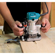 1-1/4 HP* Compact Router Kit by Makita – One Size, Aluminum, Factory, Model RT0701CX3