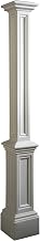 Mayne Signature Decorative Sleeve Lamp Post, White