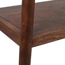 Starlight Canyon Home Solid Acacia Wood Console Table, Mid-Century Modern Sofa Table for Entryway, Living Room and Hallway