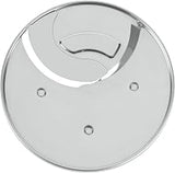 Waring Commercial WFP147 Food Processor Thick Slicing Disc, 1/4-Inch, Silver | 1/4" stainless steel disc creates uniform slicing for faster ingredient prep.