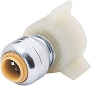 SharkBite 1/4 Inch x 7/8 Inch Ballcock Toilet Reducing Connector, Push To Connect, PEX Pipe, Copper, CPVC, PE-RT, HDPE, U3531LFA
