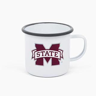 Crow Canyon Home Mississippi State University (MSU) Bulldogs Enamelware 16oz Mug