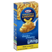 Macaroni & Cheese Entree Premium Thick & Creamy by Kraft – Package size of 7.25 oz, Pack of 24, Model 2100065371