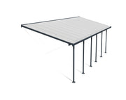 Palram Gray / 10' x 28' / Garden Awnings