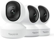 REOLINK E1 2-Pack & E1 Pro 3K Indoor WiFi Security Camera Bundle, Baby Monitor & Pet Camera System with Auto Tracking, Person/Pet/Cry Detection, Two-Way Talk, Night Vision, Dual-Band WiFi, Local Stora