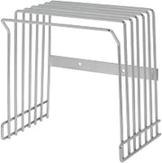 Metal Wire Wall Mount Cutting Board Rack - 9 1/2"L x 7 3/8"D x 10 1/2"H