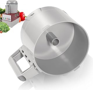 112204S Cutter Bowl Fit for Robot Coupe R2 R2B R2N R2 Dice Food Processor, Compatible with Robot Coupe 3 Quart Bowl (Grey)