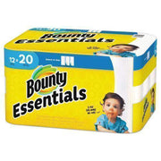2847068 Bounty Essentials Select-A-Size Paper Towels – 12 Rolls (104 Sheets per Roll), Paper, White, Model PGC74647