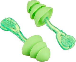 Moldex Glide Trio Flanged TPE Thermoplastic Elastomer Corded Earplug (Model: 6445)