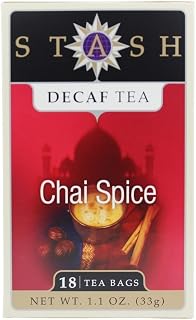 Decaffeinated Tea-Chai Spice Stash Tea 18 Bag