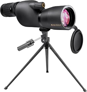 Barska Naturescape 12-36x50 Straight Spotting Scope with Tripod And Premium Hard Case | With Tripod, With Case, For Birding, For Target Shooting