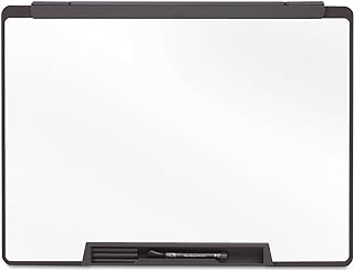 Quartet MMP75 Dry-Erase Board, Motion Cubicle, w/marker,36-Inch x24-Inch, Black