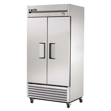 TS-Series 1-Solid Full Door 35 Cu Ft Reach-In Refrigerator by TRUE – Stainless-Steel, Model TS-35