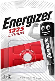 Energizer BR1225 3V Lithium Watch Battery Pack of 5