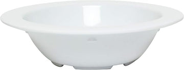 Thunder Group Nustone white melamine dinnerware collection 4.75 inch - 4 oz fruit bowl, comes in dozen