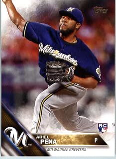 2016 Topps #430 Ariel Pena NM-MT RC Rookie Brewers