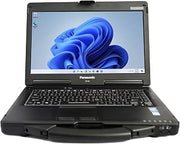 Panasonic Toughbook CF-53 MK4 Laptop PC, 14 HD Display, Intel i5-4310U 2.0GHz, 16GB RAM, 1TB SSD, 4G LTE, DVD, WiFi, Bluetooth, Windows 11 Pro, Black (Renewed)