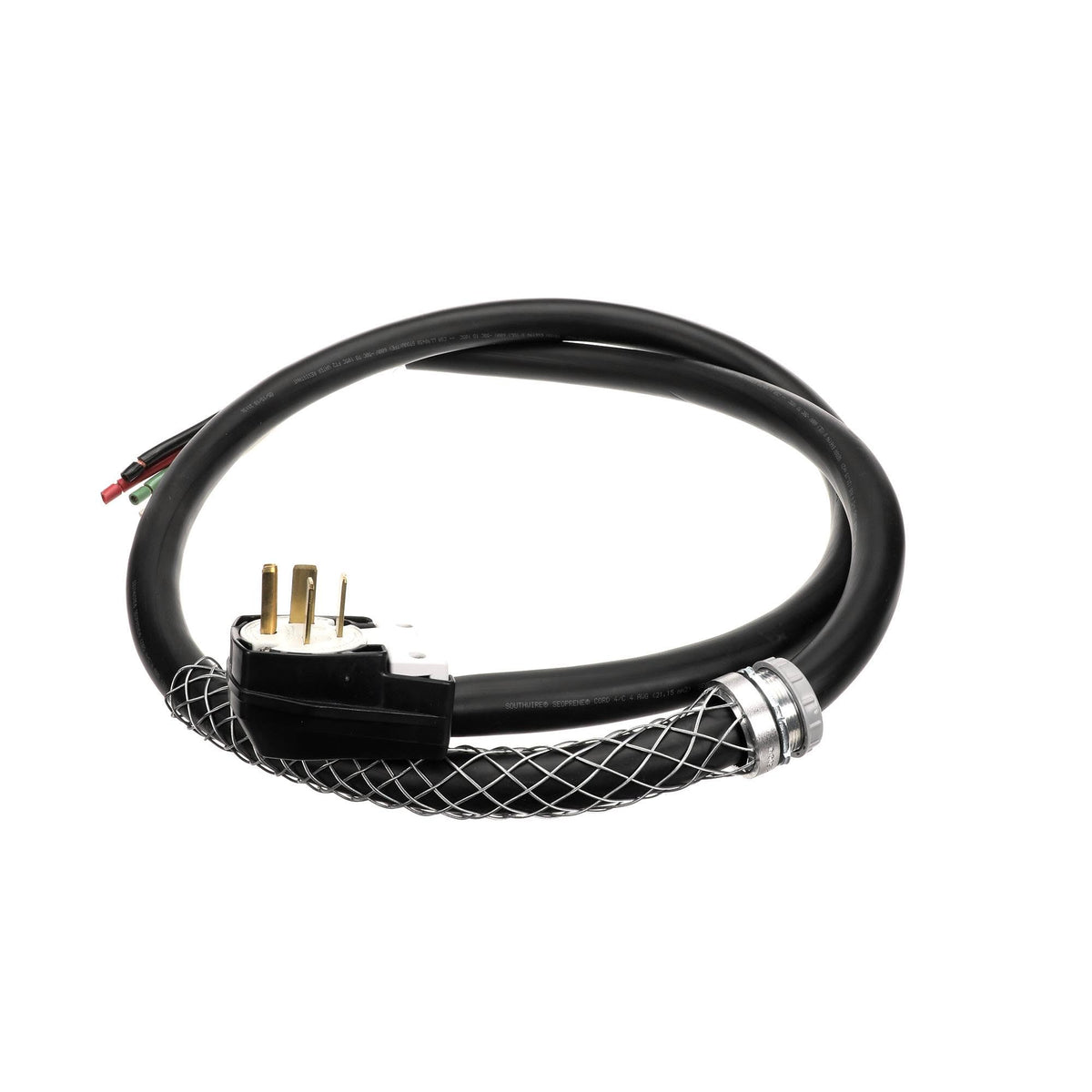 Cord,4G/4C 15-60P 60A 250V 6Ft by Pitco – Copper, Multicoloured, Model B6780701