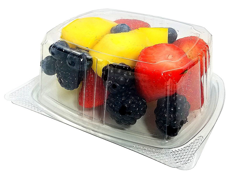 12 oz. RPET Clear Hinged Deli Meal Prep Fruit Salad Display Food Storage Containers | 200/Case by KODA CUP – 12 oz., 12.0 ounces, Polyethylene Terephthalate (PET), Clear