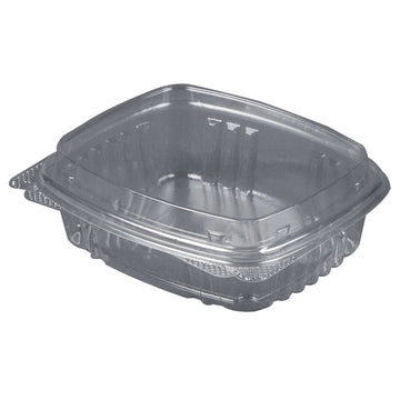 Clear High Dome Hinged Deli Container by Genpak – 16.0 ounces, Pack of 200, Model AD16F