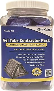 Nu-Calgon Condensate Pan Treatment, Gel Tab, 5 ton 4185-40 - 1 Each