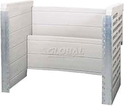 Bilco WW4048-66 ScapeWEL 2 Tier Window Well Two Part Package, 66"W