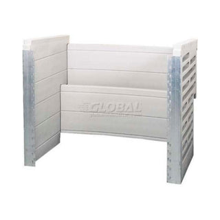 ScapeWEL 2 Tier Window Well Two Part Package by Bilco – 73"L x 22"W x 48"H, Soft Earth Tone, Model WW4048-66