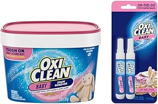 OxiClean Baby Stain Remover 3 lb & 2 Instant Stain Remover Pens Kit